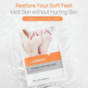 قناع تقشير القدمين بفيتامين سي - LANBENA،NBENA New Arrival Vitamin C