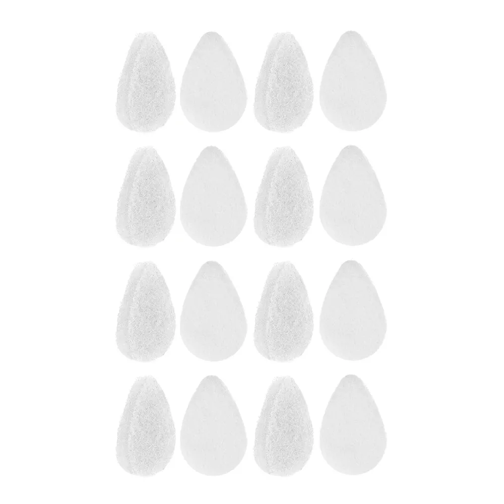 16 Pc Facial Cleansing Sponges Exfoliating Buff Scrub Pads Gentle Cleanser Skin