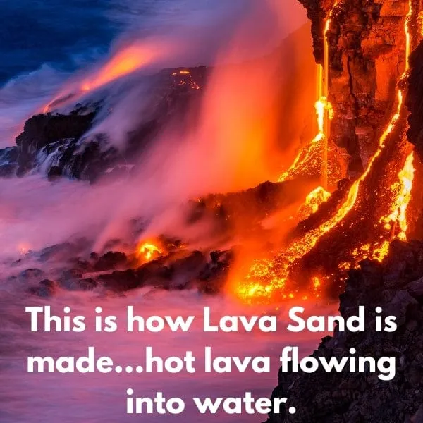 25 lbs Lavayoo Lava Sand for DIY Hot and Cold Packs, Aquariums and Crafts (Screened, Washed, Dried, Sanitized) Black Sand