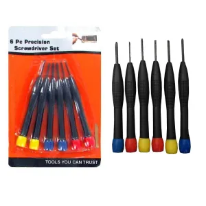 6 Pc Precision Screwdriver Tool Set Electronic Micro Hobby Jewelry Watch Mini