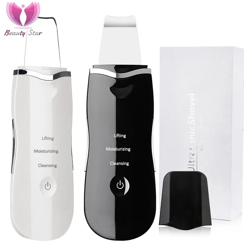 Beauty Star Ultrasonic Face Cleaning  Skin Scrubber