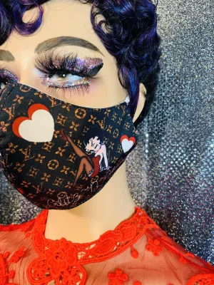 Betty Boop Face Mask