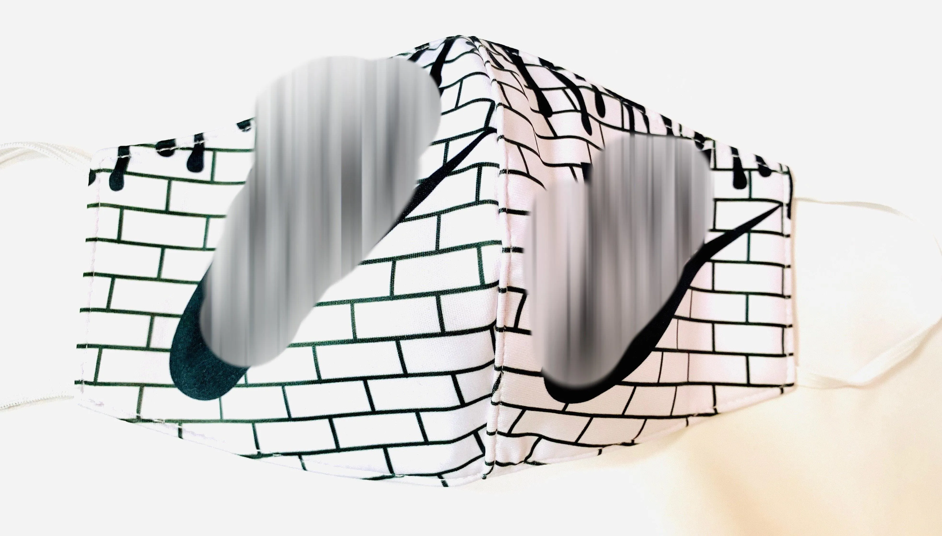 Black & White Sportswear Unisex Face Mask