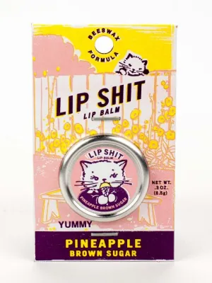 BlueQ Lip Shit Balm "Pineapple Brown Sugar"