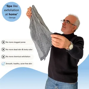 Buy 1 Get 1 FreeAntibacterial Exfoliating Shower Towel