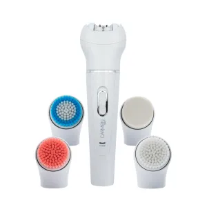 Carmen Facial Epilator & Brush Set