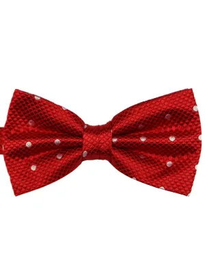 DCLIC Classic Spot Bow Tie - Red