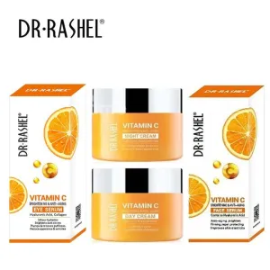 Dr Rashel Vitamin C series, Day and Night Creams   Serums, Pack of 4