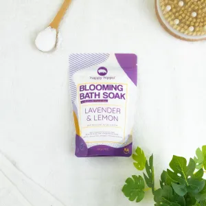 Happy Hippo Blooming Bath Soak || Lavender & Lemon