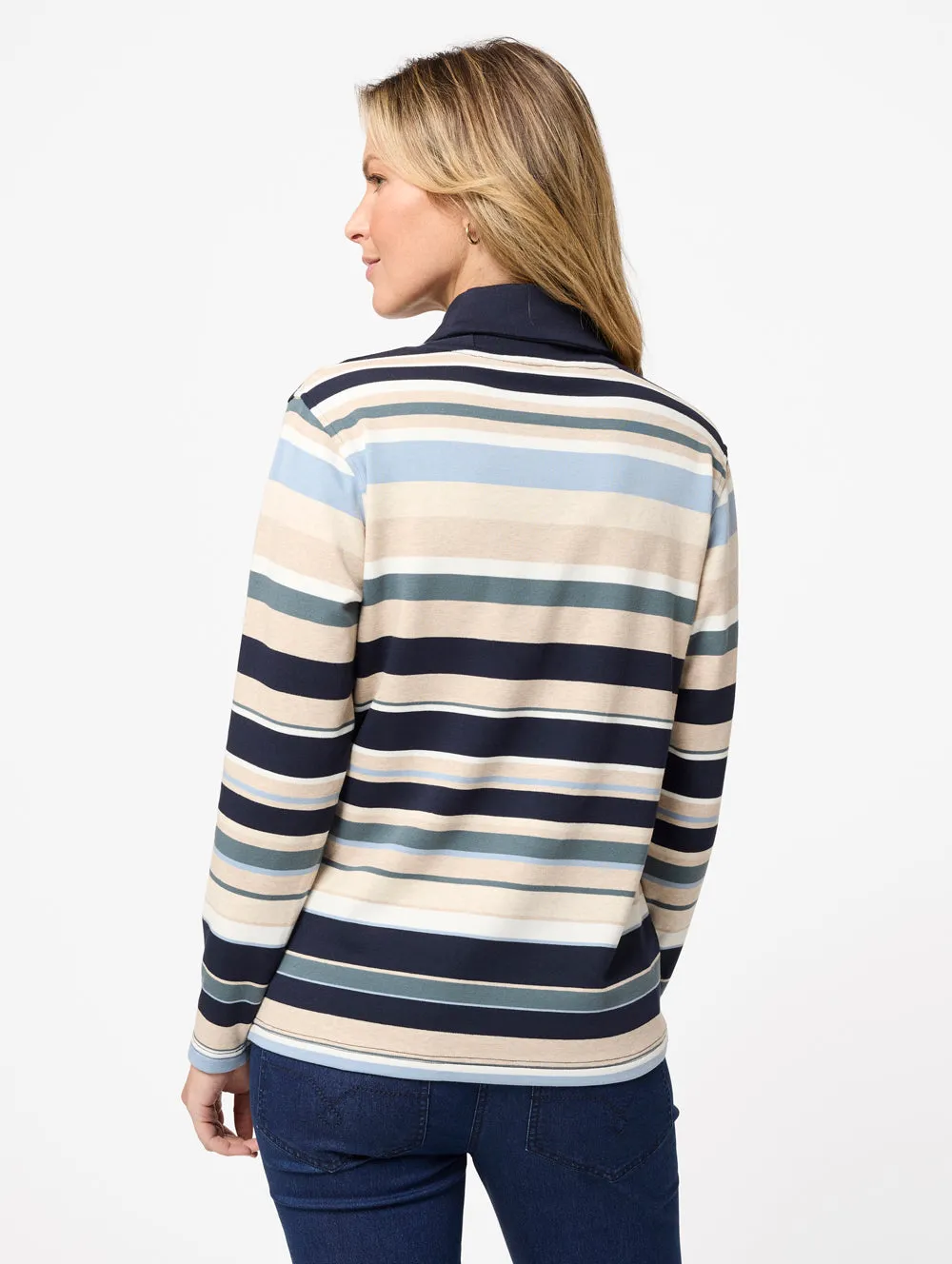 Keely Half Zip Top