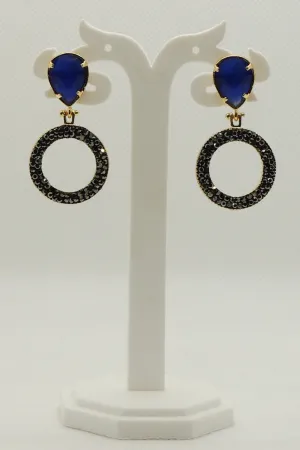 Laila Earrings In Royal