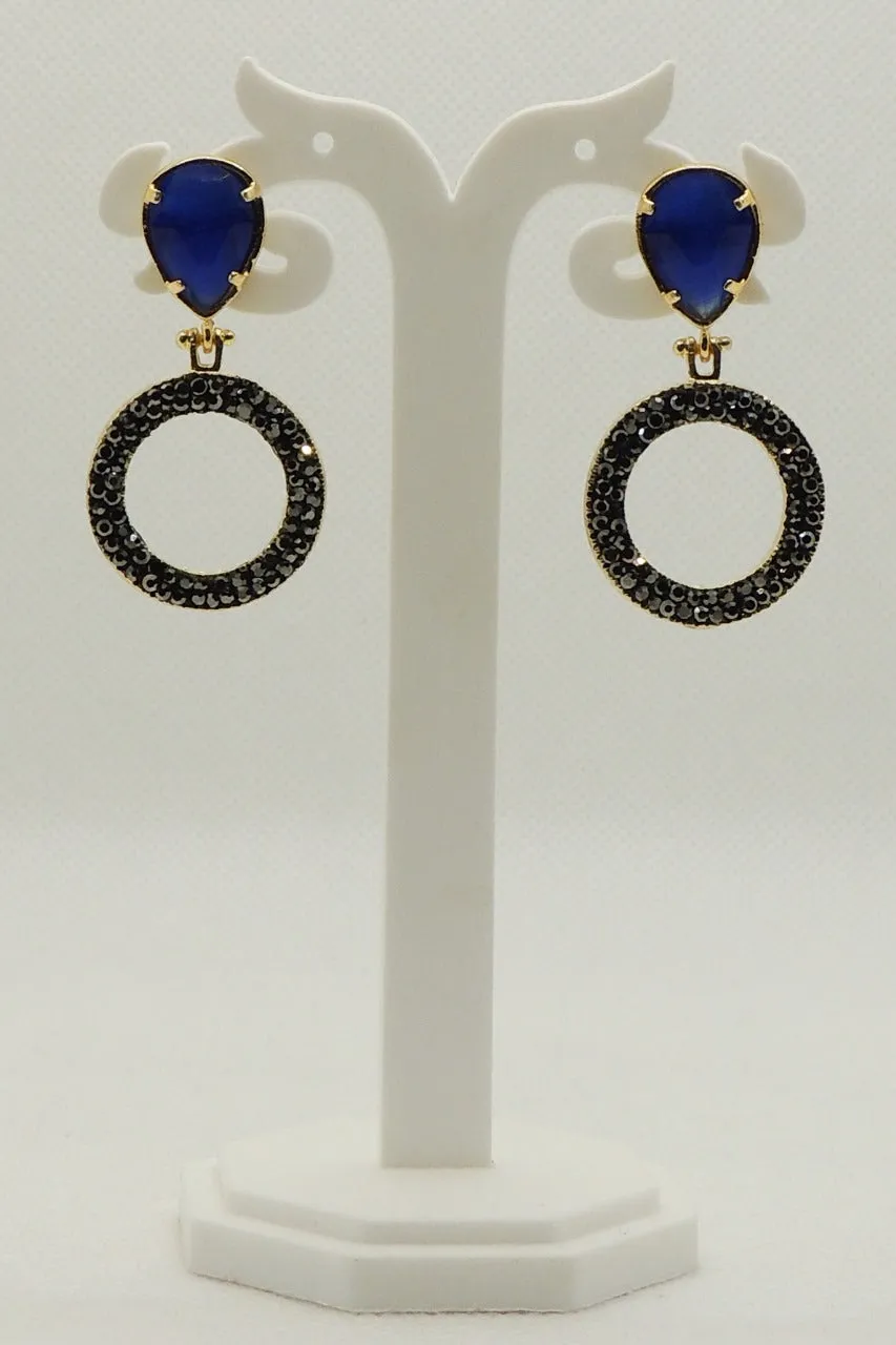 Laila Earrings In Royal