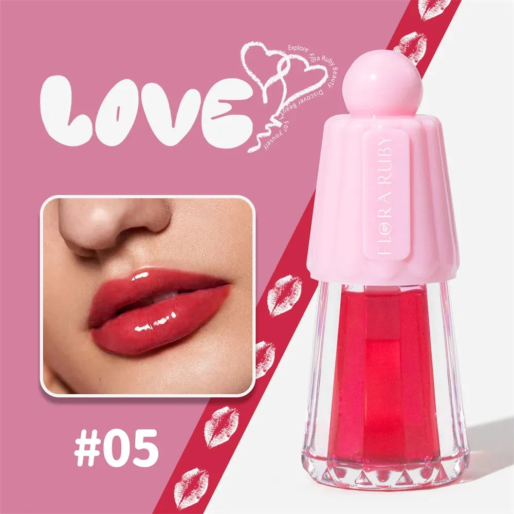 Lip Oil,No-Sticky Gloss Lip Balm Lip Care,transparent Lip Oil For Dry Lip's Moisturizing Hydrating Nourishing Long Lasting