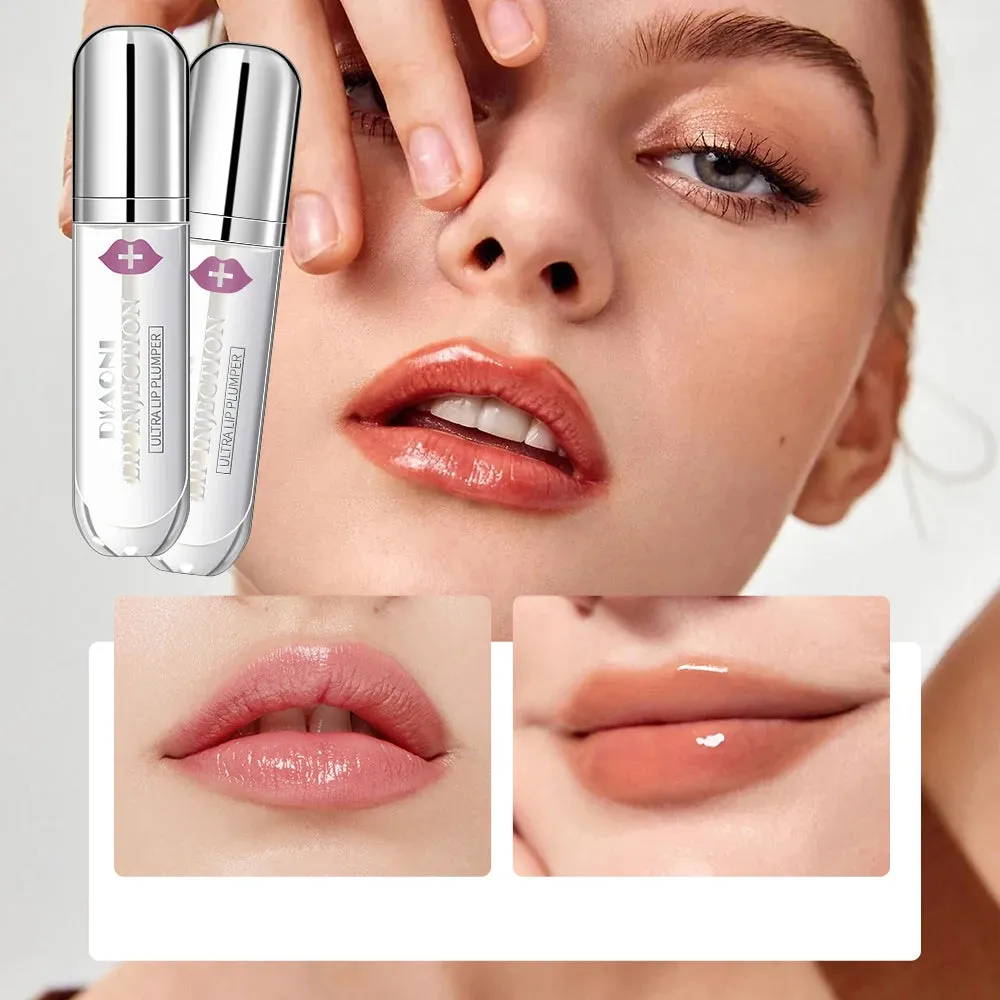 Lip Oil,No-Sticky Gloss Lip Balm Lip Care,transparent Lip Oil For Dry Lip's Moisturizing Hydrating Nourishing Long Lasting