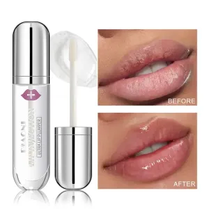 Lip Oil,No-Sticky Gloss Lip Balm Lip Care,transparent Lip Oil For Dry Lip's Moisturizing Hydrating Nourishing Long Lasting