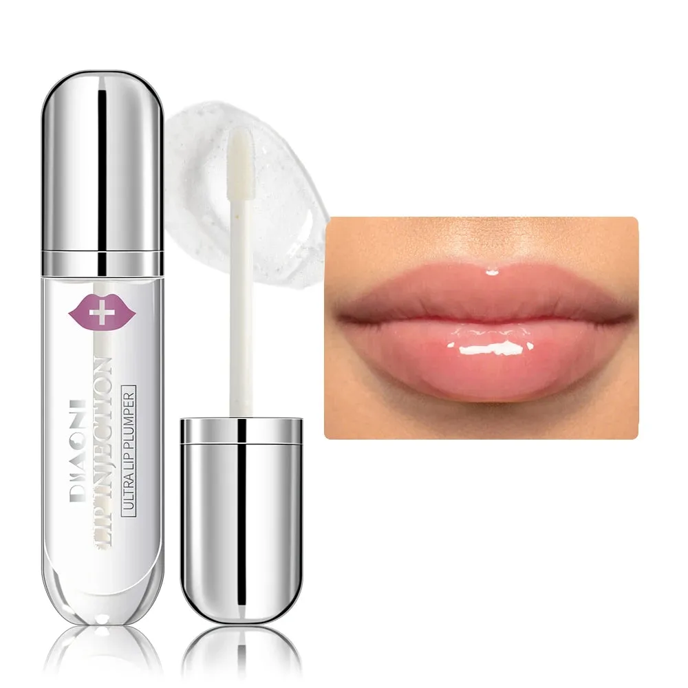 Lip Oil,No-Sticky Gloss Lip Balm Lip Care,transparent Lip Oil For Dry Lip's Moisturizing Hydrating Nourishing Long Lasting