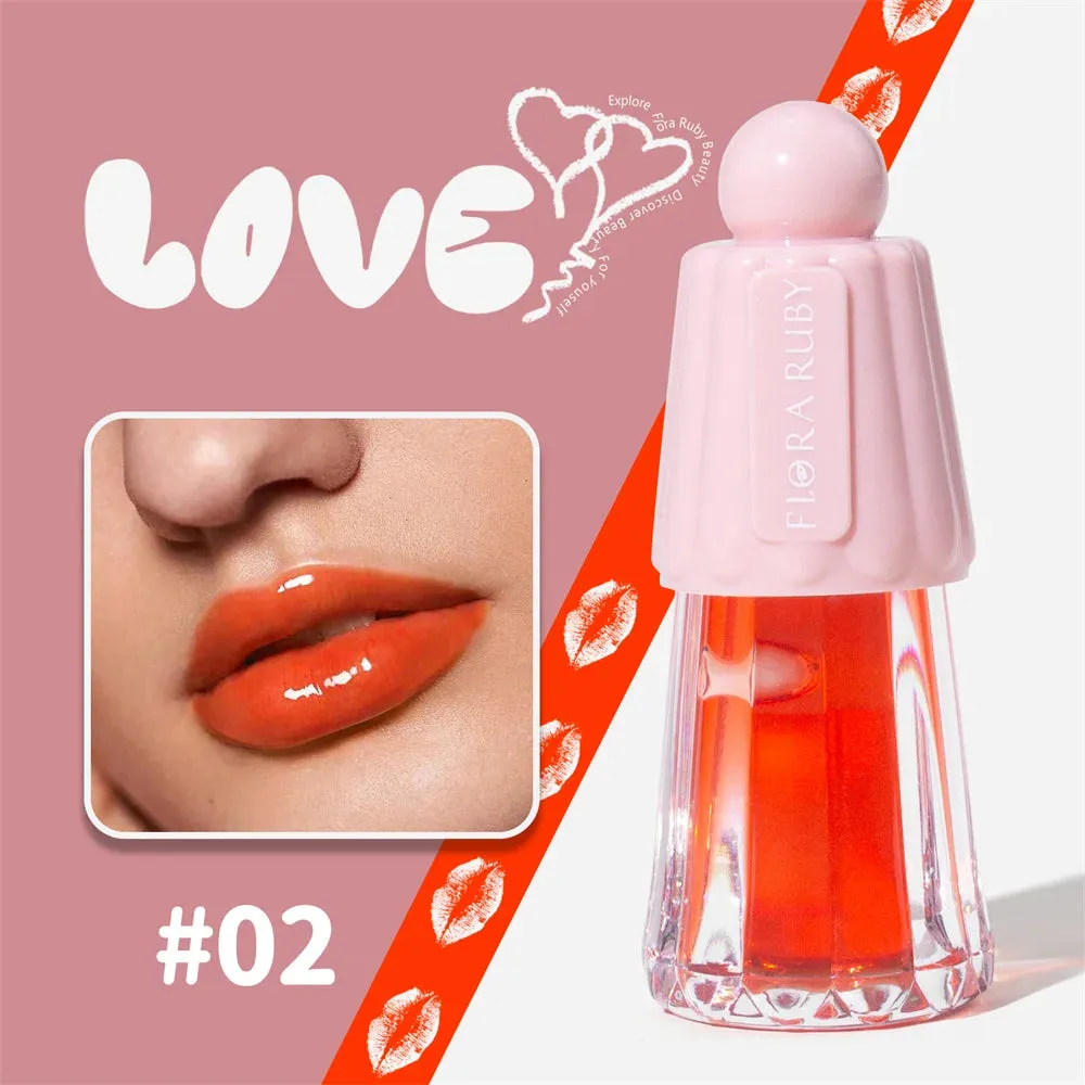 Lip Oil,No-Sticky Gloss Lip Balm Lip Care,transparent Lip Oil For Dry Lip's Moisturizing Hydrating Nourishing Long Lasting