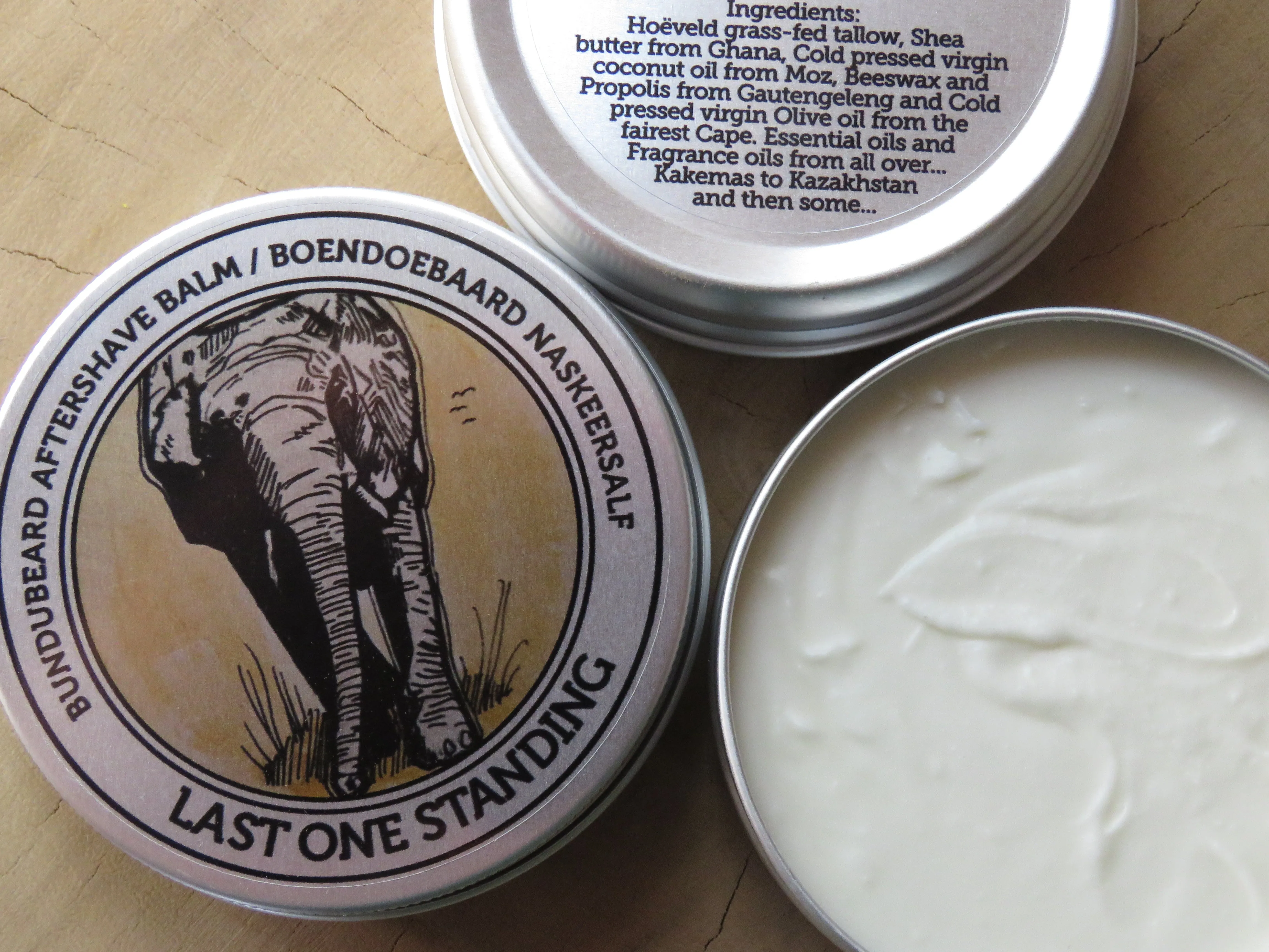 'My Bliksem' aftershave balm 'Last one standing'