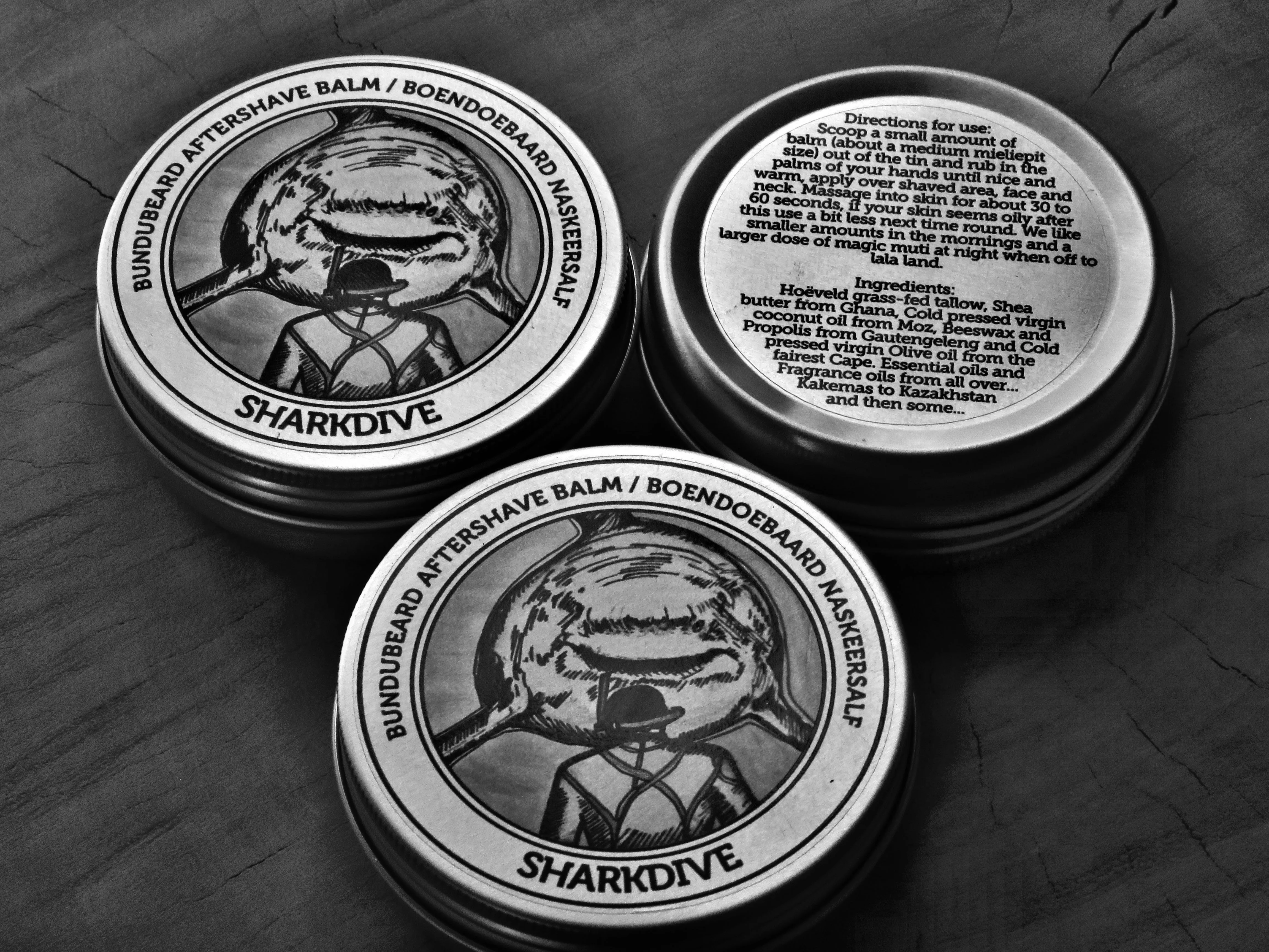 'My Bliksem' aftershave balm 'Shark Dive'