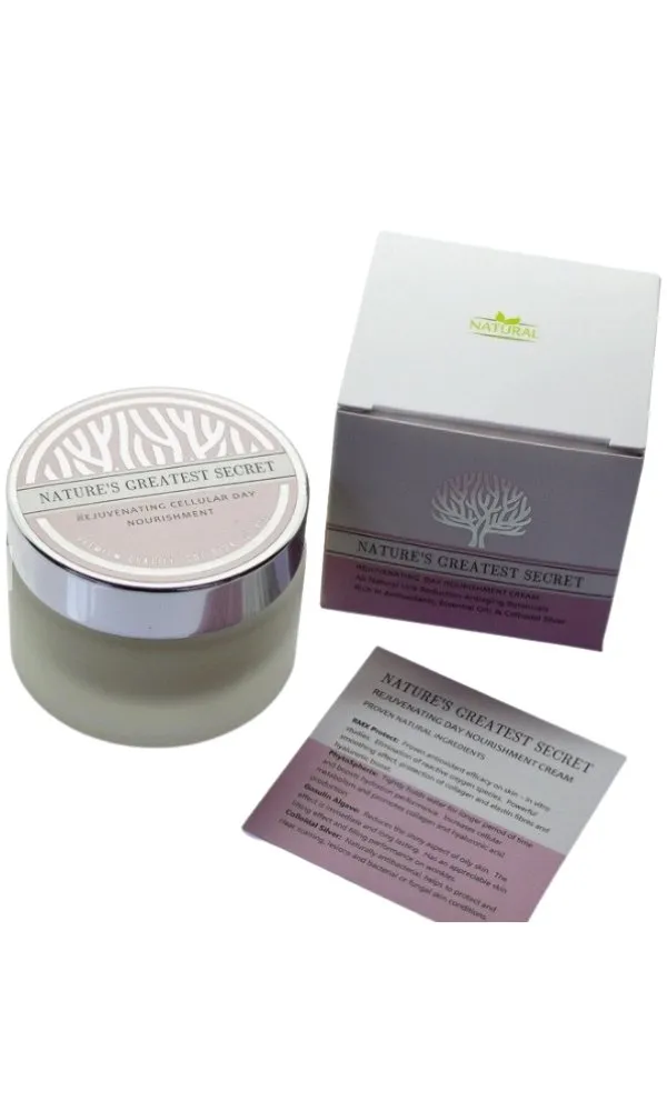 Nature's Greatest Secret Rejuvenating Day Nourishment Cream