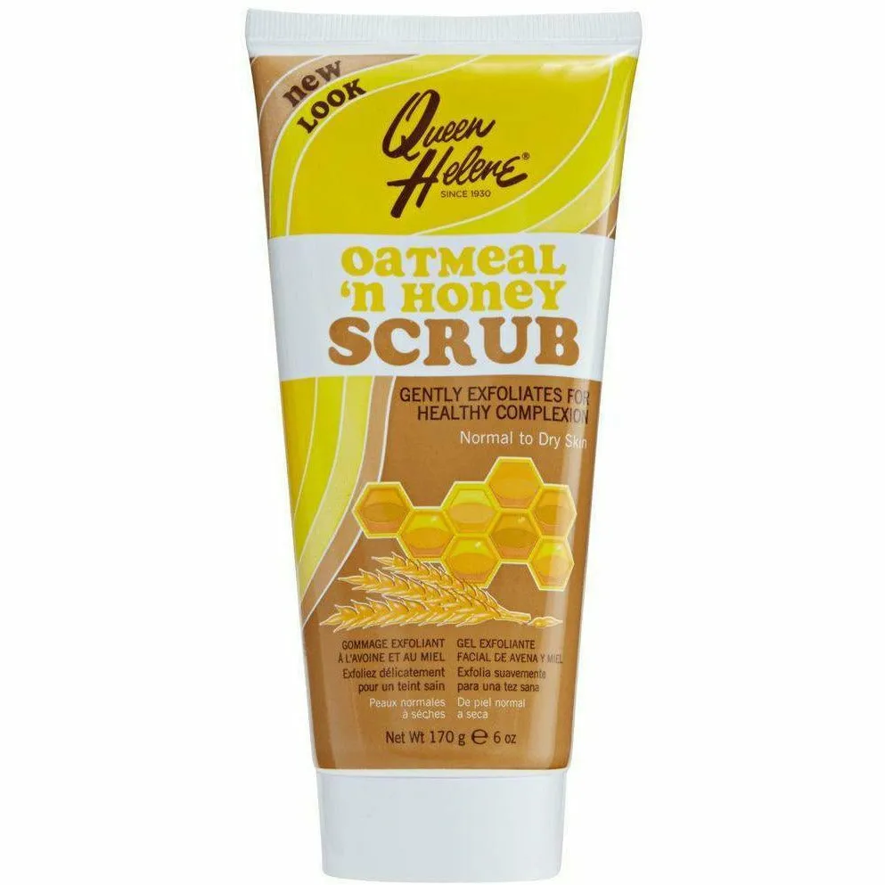 Queen Helene: Oatmeal Honey Natural Face Scrub 6oz