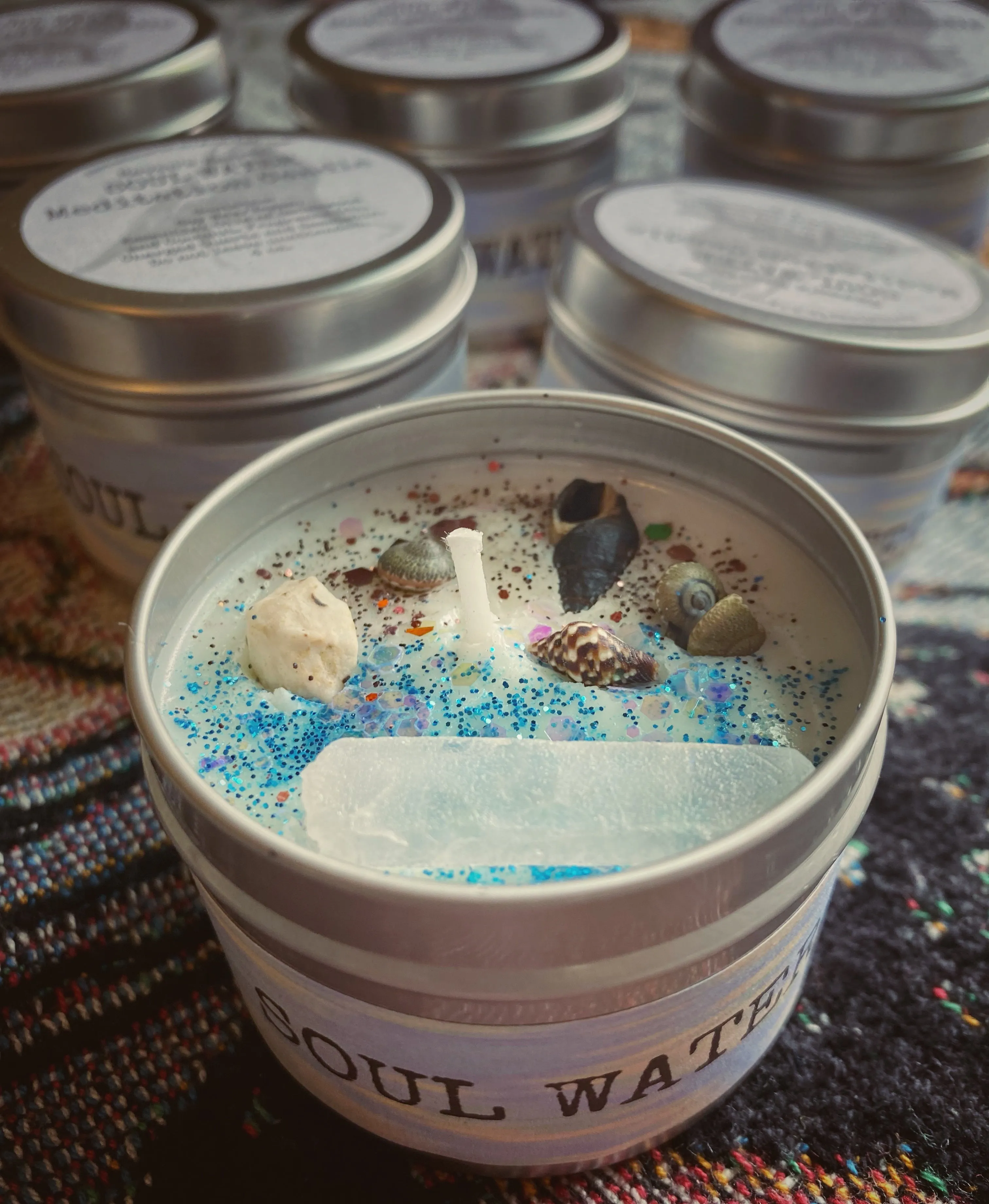 Soul Water - meditation candle