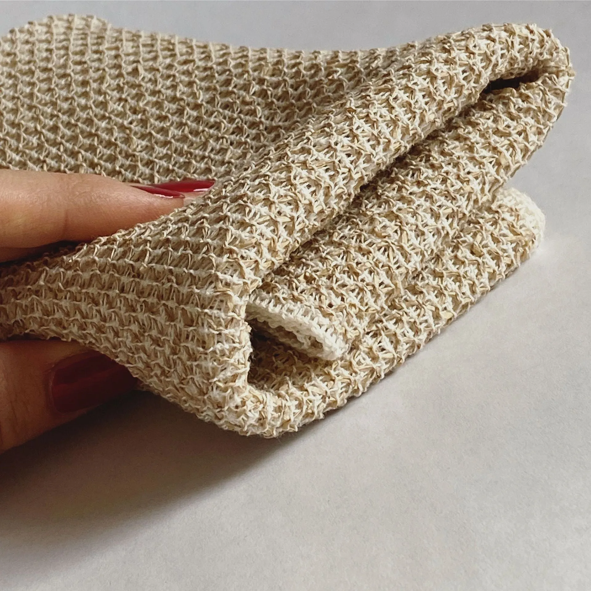VANDEROHE Sasawashi Mesh Body Scrub Towel