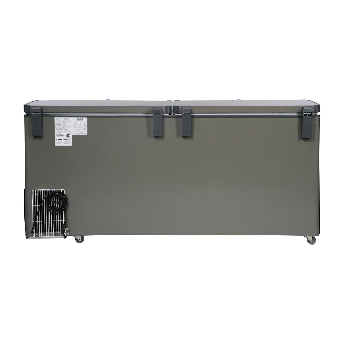Voltas CVF500DA4-P-PL  CONVERTIBLE Grey 4Star Hard Top Deep Freezer Hard top deep freezer (500 Litre)
