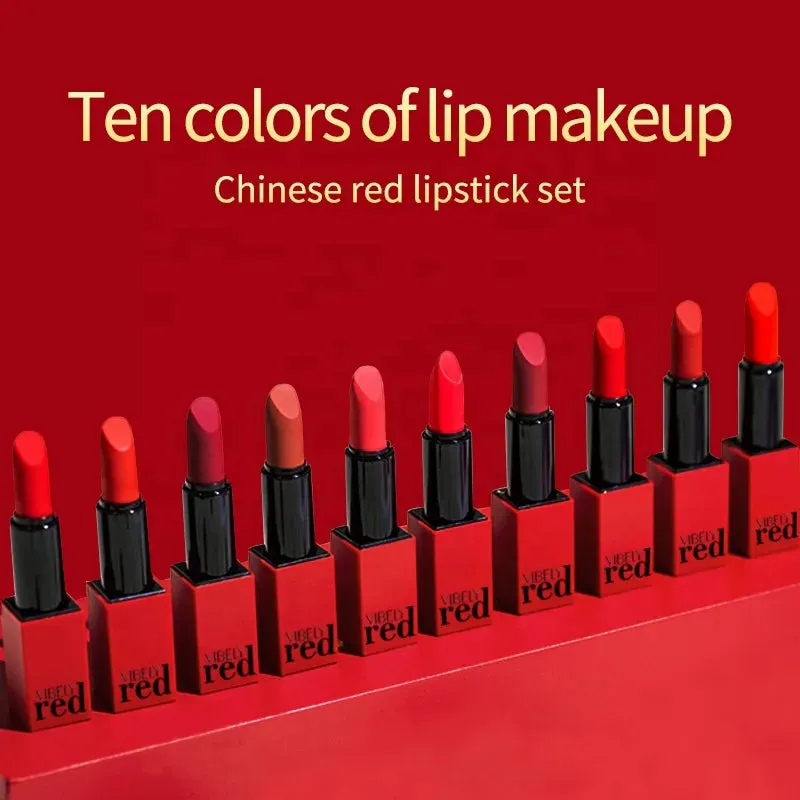 Waterproof Smooth Fog Matte Velvet Lipstick Set